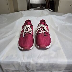 KURU Atom Women's Healthcare Work Shoes in Pink and White